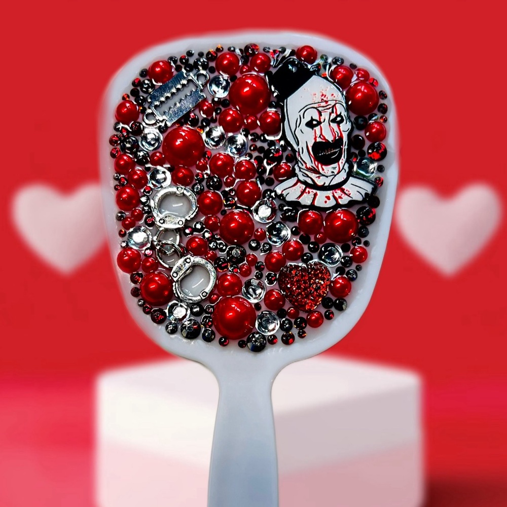 Terrifier hand mirror
